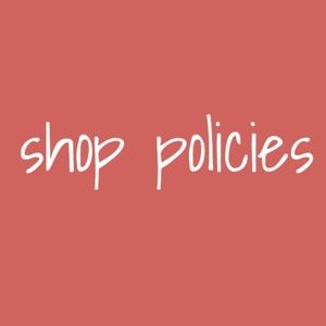 shop policies